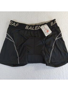 BALEAF Men's 3D Padded Cycling Shorts Liner Underwear Bike MTB Black XXL